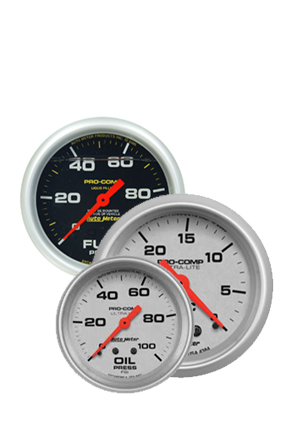 Gauges for construction vehicle